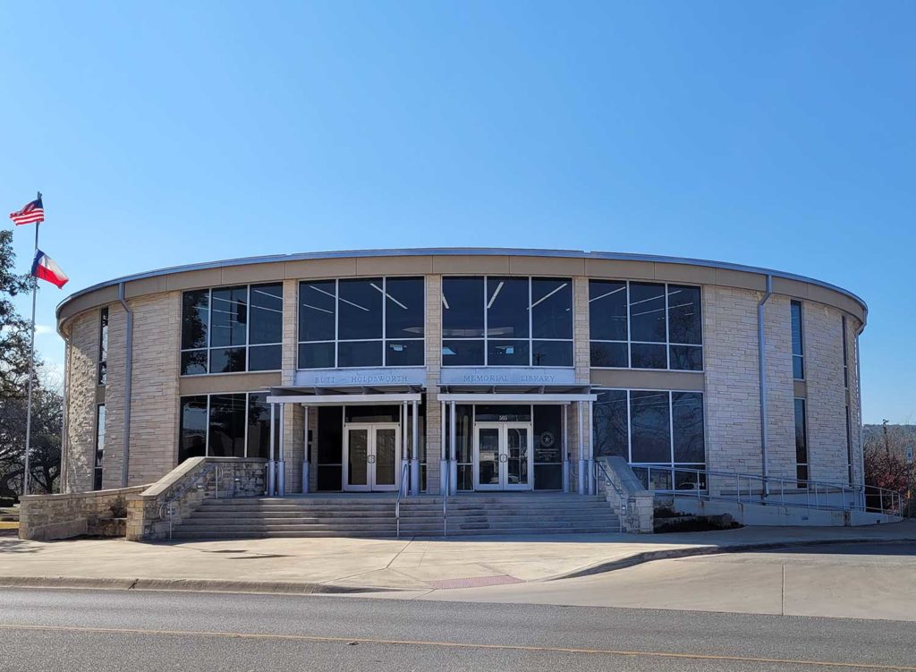 Butt-Holdsworth library building