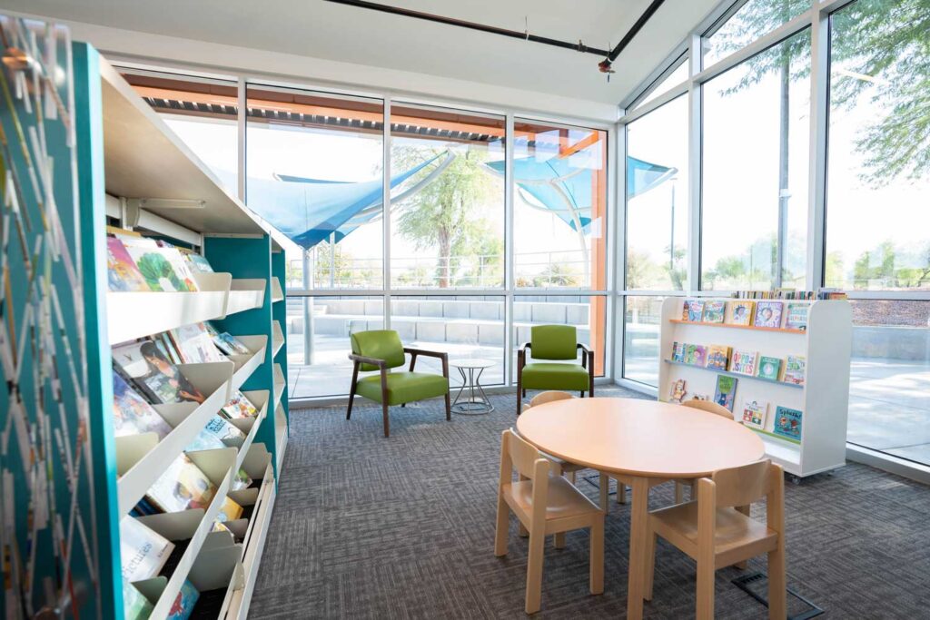 MESA express library childrens area