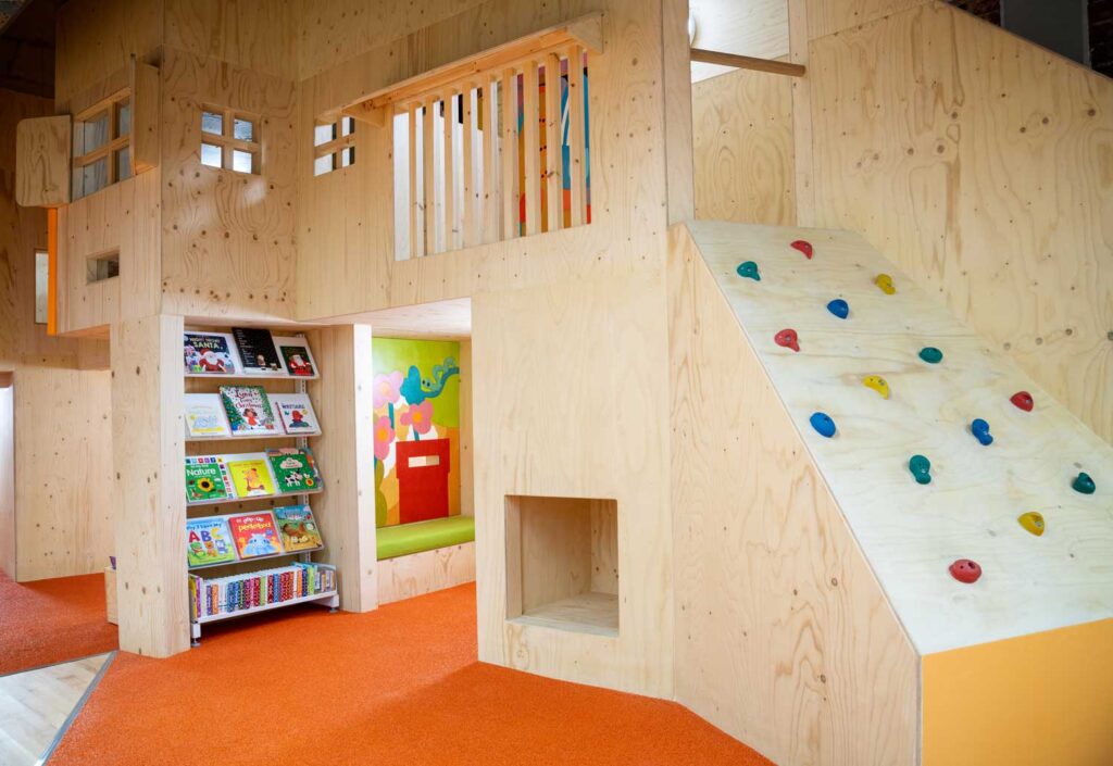 Paisley Library kids climbing area | A Vibrant Community Hub in Paisley