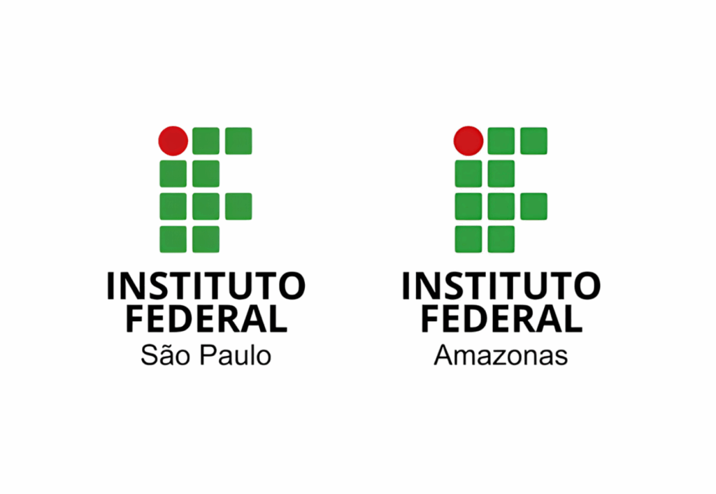 Logomarca do IFAM e logomarca do IFSP